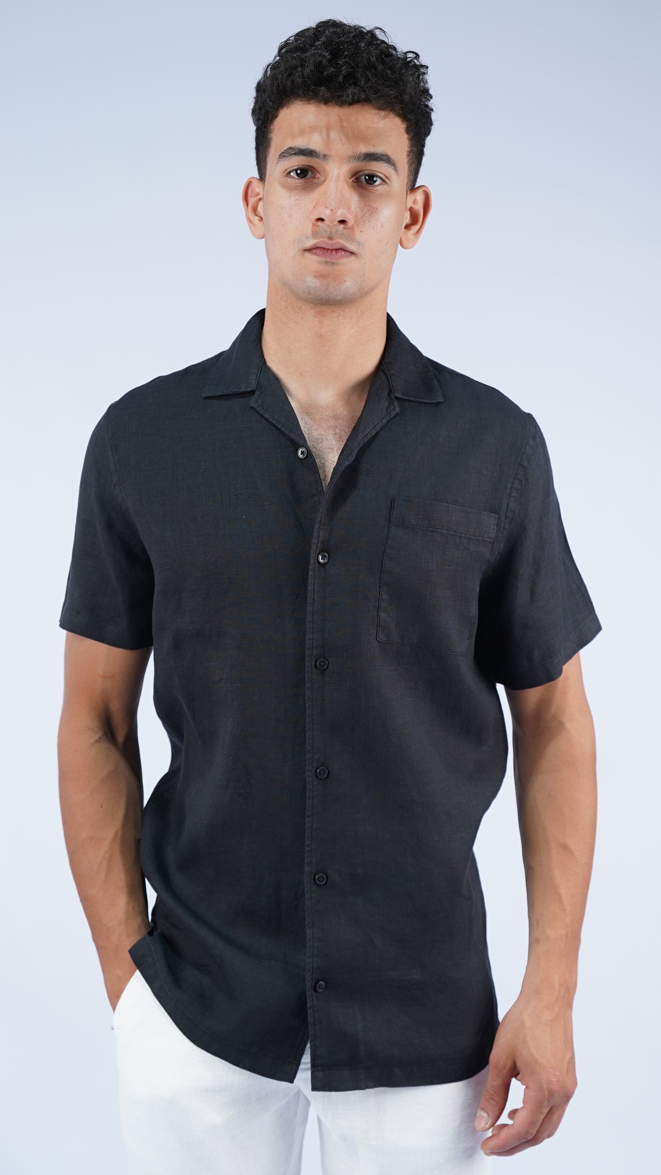 Linen Shirt - Short Sleeve