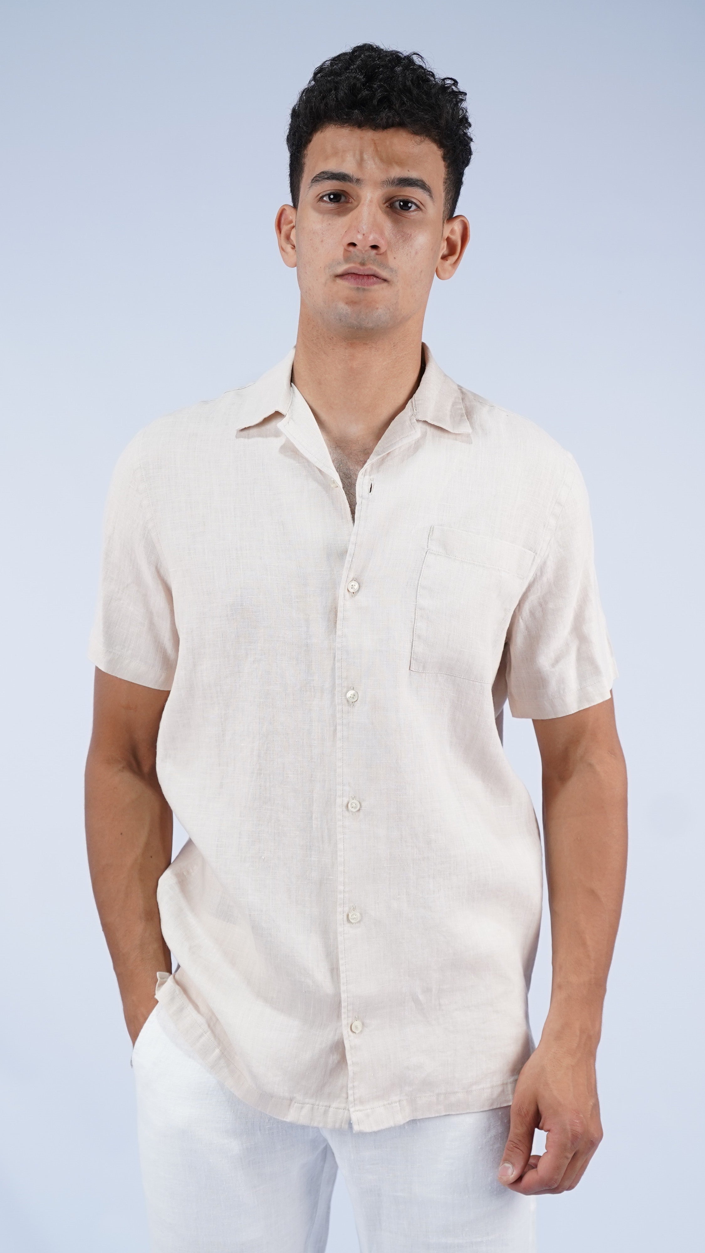 Linen Shirt - Short Sleeve