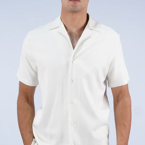Linen x Cotton Shirt - Short Sleeve
