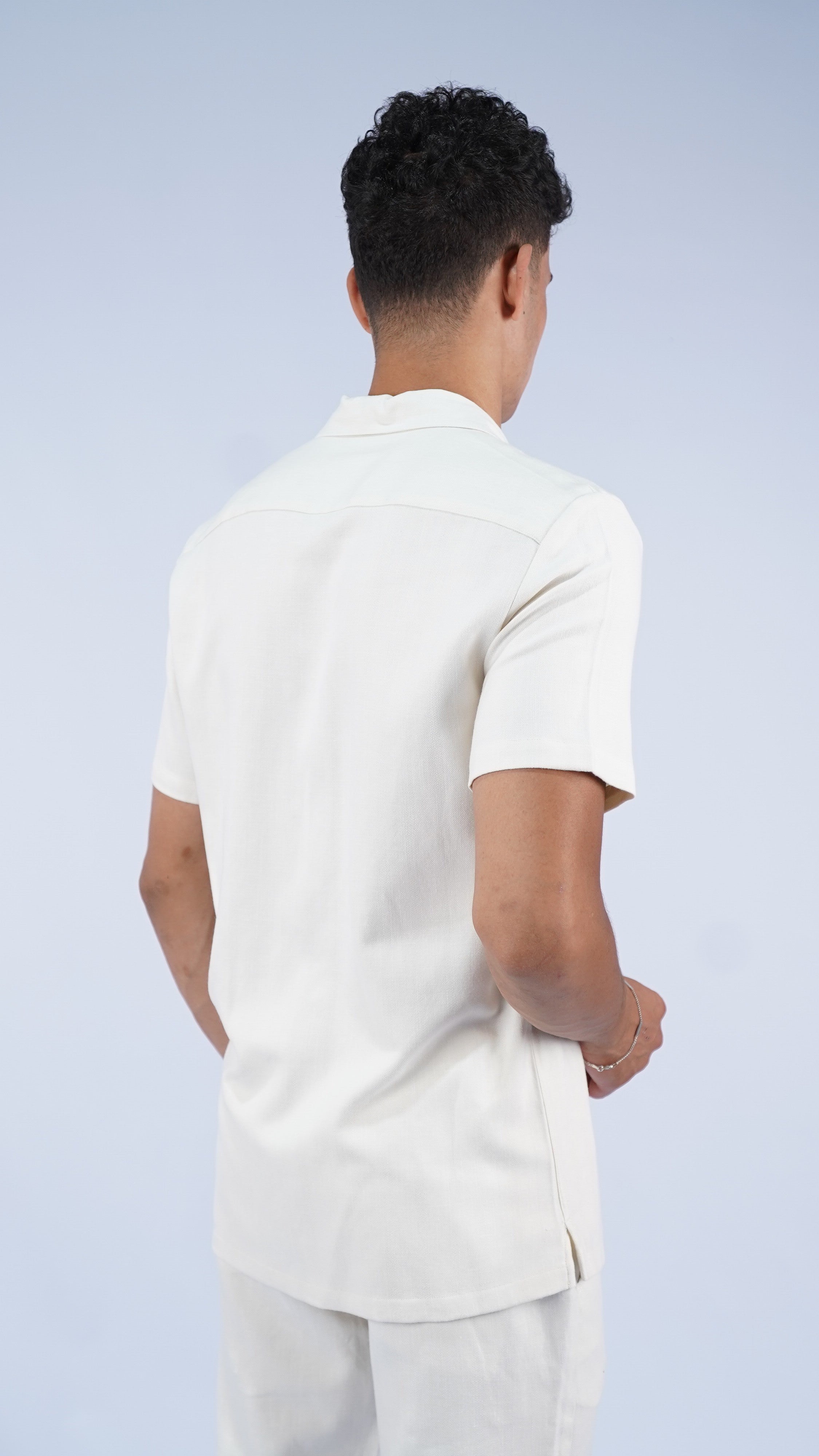 Linen x Cotton Shirt - Short Sleeve