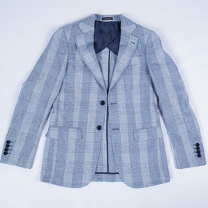 Baby Blue - Linen - Prince Of Wheels - Single Breasted - Notch Lapel