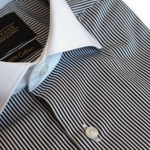 Classic Shirt - Stripe - Spread Collar
